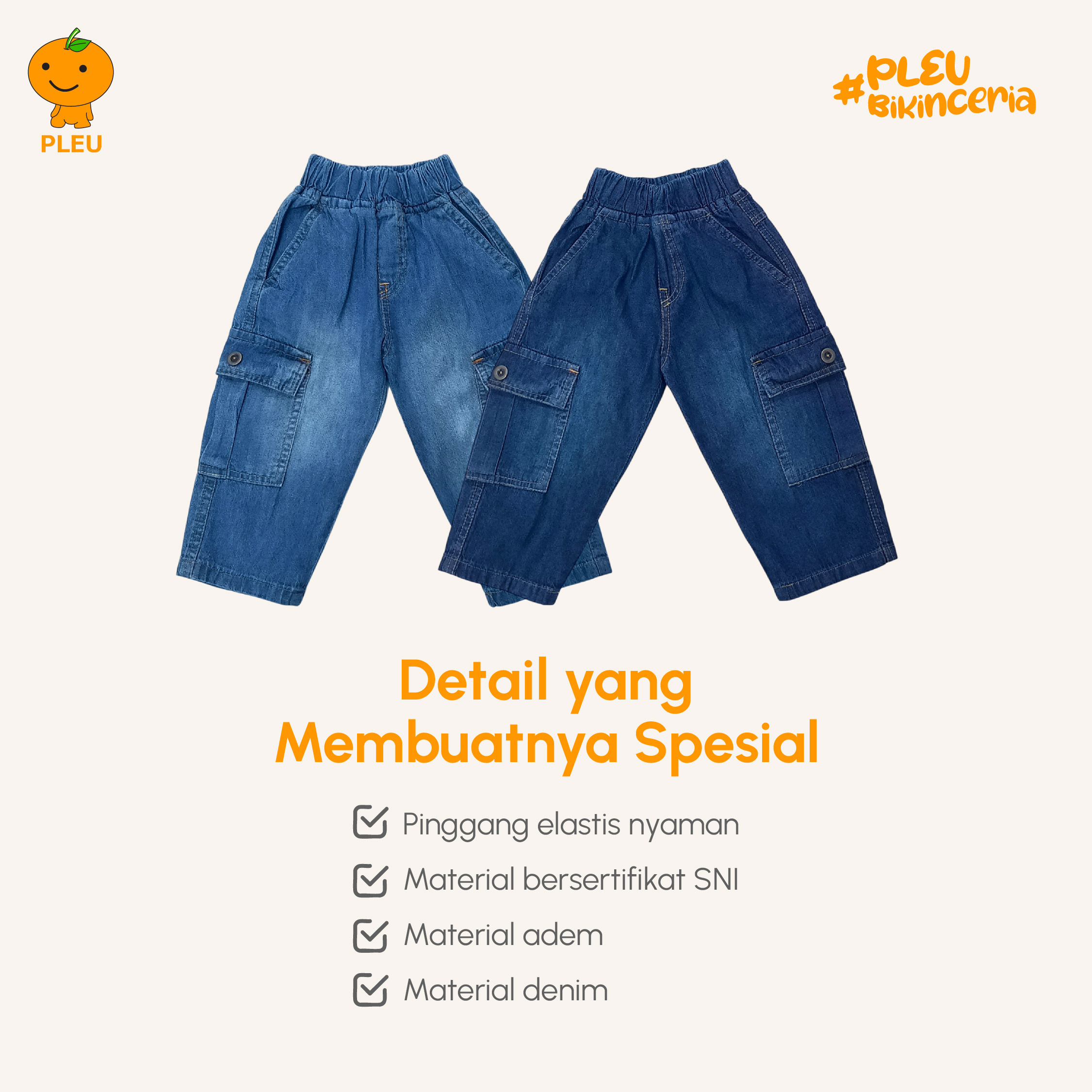 Celana Panjang Denim Tommy - Image 3
